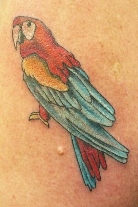 Tattoos - World's Smallest Macaw - 86001